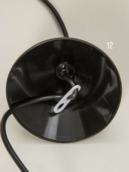 Светильник потолочный «Этюд» 1xE27 40 Вт, чёрный BayerLux