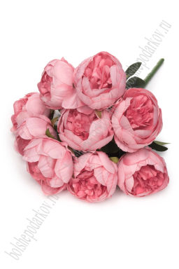 Букет декоративный 42 см Пионы (SF-8124) розовый