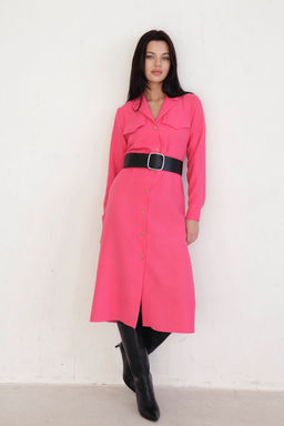 Платье-рубашка с английским воротником - Martichelli фото 343