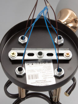 Люстра «Севиль» 2094/4, 4×60 Вт, Е27, 53×24 см, кофе/золото