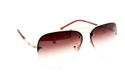 Солнцезащитные очки Kaidai 16910 золото коричневый
