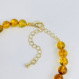 Браслет из Янтаря (градиент) - Радуга самоцветов фото 3