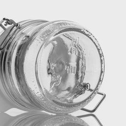 Цена за 12 шт. Банка для сыпучих продуктов Optima, 250 мл, с бугельным замком, стекло