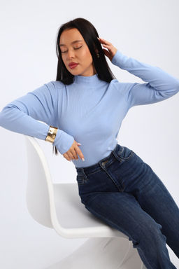 Водолазка женская с горлом теплая 32104