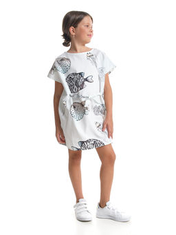 Платье Boho для девочки UD 7926 рыбки