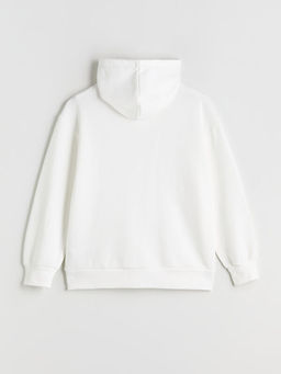 Kap??onlu Hello Kitty Bask?l? K?z ?ocuk Sweatshirt