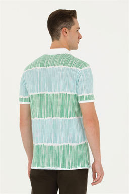 U. S. Polo Assn Мужская зеленая футболка - U.s. polo assn фото 12