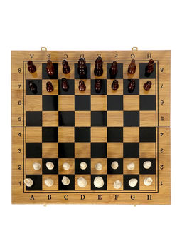 Настольная игра 3 в 1 «Король»: нарды, шахматы, шашки, 39×39 см