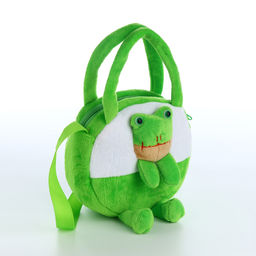 Сумка детская для девочки на молнии «Выбражулька», зелёная