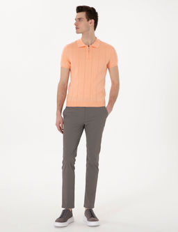 Yavrua_z_ Slim Fit Fermuarl_ Polo Yaka Triko Ti__rt