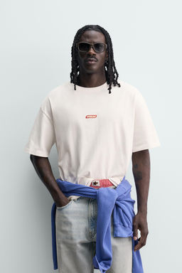 CAMISETA ESTAMPADO FOTOGR?FICO PUKAS SURF X ZARA / Blanco roto  фото 2