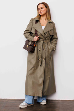 Плащ AURA 7036-176 олива