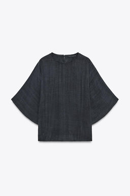 ZW COLLECTION SHORT SLEEVE TOP - Zara фото 6