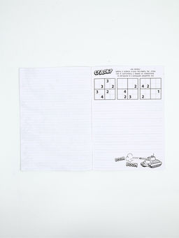 Цена за 4 шт. Блокнот с заданиями А5, 12 л «С 23 февраля» МИКС