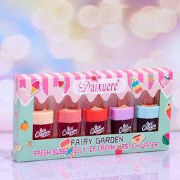 Блеск-тинт для губ «Пломбир», набор 5 шт.