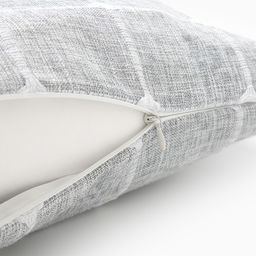 Наволочка декоративная Этель Квадраты цвет серый,45х45 см полиэстер  фото 4