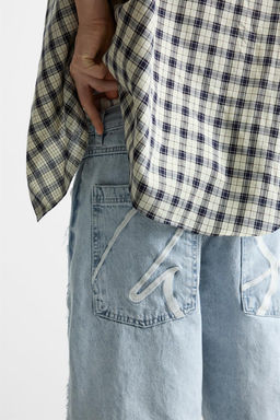 BAGGY-FIT BERMUDA JORTS - Zara фото 5