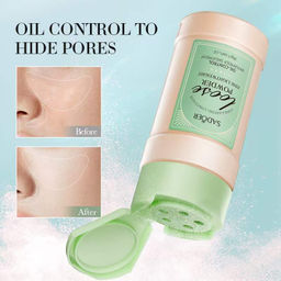SADOER Матирующая рассыпчатая пудра для лица водостойкая Oil Control Waterproof Powder тон 02, 30 г  фото 2