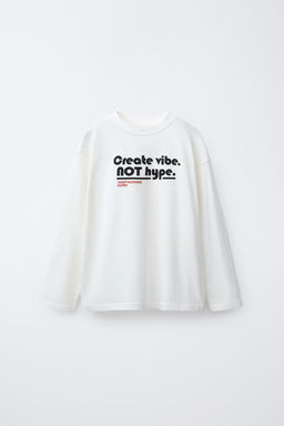 SLOGAN PRINT T-SHIRT