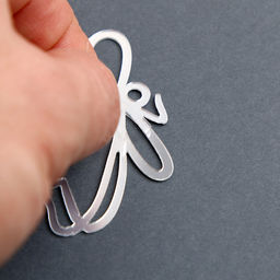 Набор для украшения Бабочки, набор 5 шт, цвет серебро - Страна карнавалия фото 5