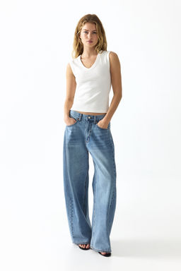 Top de canal? con escote en V - H&m фото 6