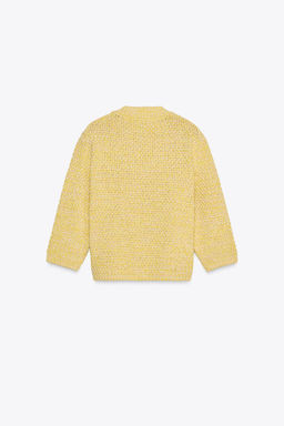 3/4 LENGTH SLEEVE KNIT CARDIGAN - Zara фото 4