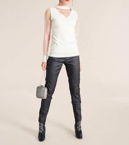 Пуловер, экрю - Heine фото 3