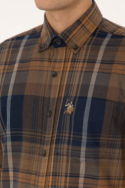 Erkek Camel Uzun Kollu G_mlek - U.s. polo assn фото 7