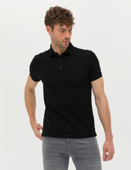 Siyah Slim Fit Merserize Ti__rt - Pierre cardin фото 3