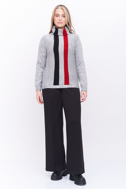 Джемпер 351973/серый микс - Злата Стиль фото 2