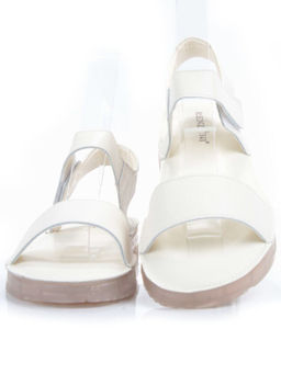 08-PEXL199-1 LT. BEIGE Босоножки женские (натуральная кожа)