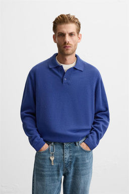 COTTON KNIT POLO SHIRT - Zara фото 2