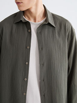 Regular Fit Uzun Kollu Erkek G?mlek