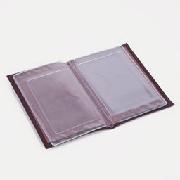 Обложка для автодокументов, цвет бордовый - Simaland фото 3