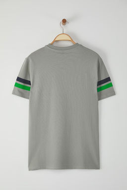 TRENDYOL MAN Gri Regular/Normal Kesim Kolej Bask?l? %100 Pamuk T-Shirt TMNSS20TS1836 - Trendyolmilla фото 17