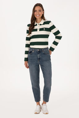 Kad_n Ye_il Jean Pantolon Sepette S_rpriz _ndirim - U.s. polo assn фото 7