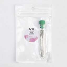 Цена за 2 шт. Иглы для вышивания, d=0.85-1.25 мм, 4-6 см, набор 20 шт.