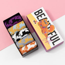 Носки женские KAFTAN Beautiful life, набор 5 пар, размер 35-38