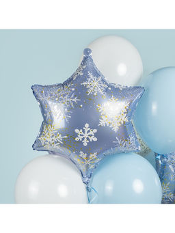 Воздушный шар фольгированный 19" «Снежинка»