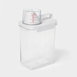 Контейнер для стирального порошка и кондиционера, с мерным стаканом, 1800 мл