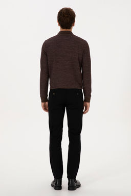 Erkek Siyah Slim Fit Kanvas / Chino Pantolon - U.s. polo assn фото 10
