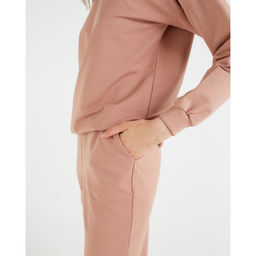 Костюм спортивный женский: свитшот, брюки, MINAKU: Casual Collection, размер 44, песочный