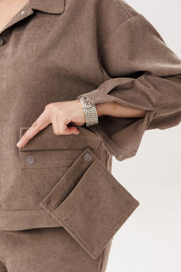 Жакет ANELLI 1528.1 кедровый орех