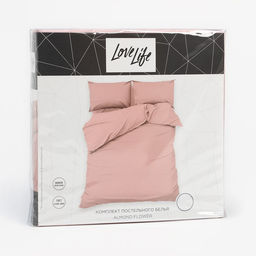 Постельное бельё LoveLife евро Almond flower 200х215 см, 225х240 см, 50х70 3 см-2 шт, микрофибра 85 гр  фото 16