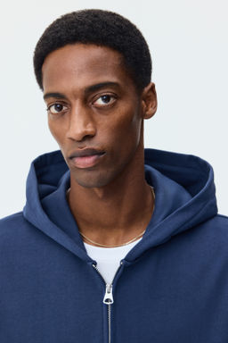 Chaqueta sudadera boxy con cremallera Loose Fit - H&m фото 7