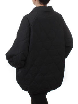 H24-213 BLACK Куртка демисезонная женская (100 гр. синтепон) - Fashion фото 8