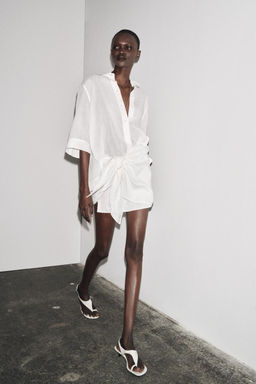 ZW COLLECTION RAMIE SHIRT - Zara фото 2