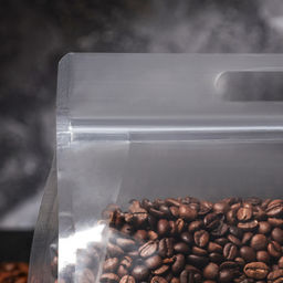 Цена за 50 шт. Пакет прозрачный с ручкой, 24×17×4 см