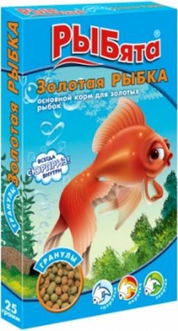 РЫБята Золотая Рыбка ГРАНУЛЫ 10/200 141.214