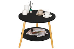 Стол журнальный 60*60*52 см Черный круглый - Elan gallery фото 9